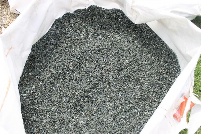 Щебень крошка зеленый (змеевик) фр. 5-10 мм