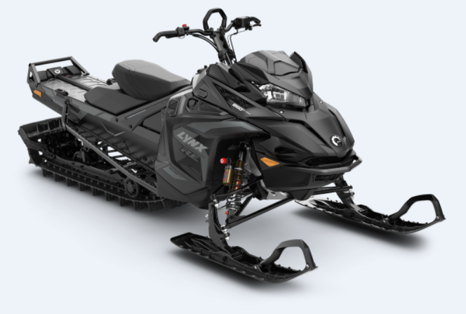 Снегоход LYNX Boondocker RE 3700 850 E-TEC DSHOT BLACK EDITION 2022