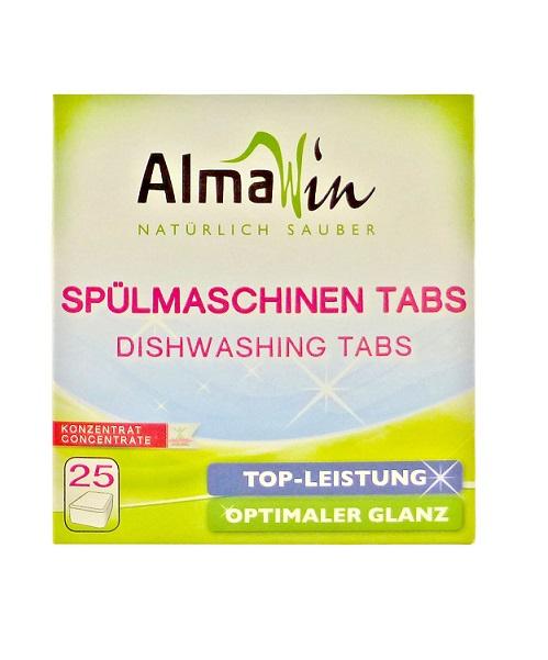 Средства для посудомоечной машины Экологичные таблетки AlmaWin, 25 шт
