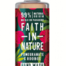 Антибактерильное жидкое мыло Faith in nature 300 мл с экстрактами Граната и Ройбуша